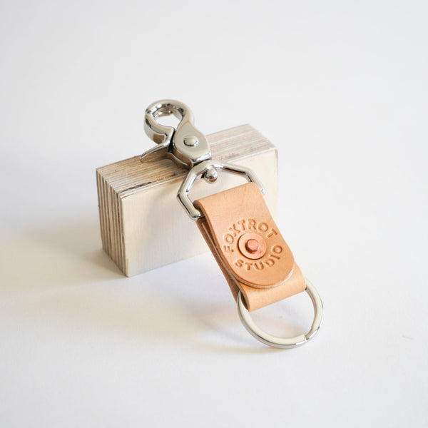 アクセサリー ec melodi leather Key-clip EC Melodi Leather Key Clip Black - LOBBY Online Skateshop